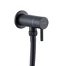 Ducha Higiênica Inox Preto com Registro NOX15B Doan - 3