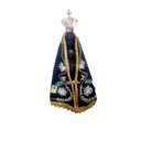 Ver imagem 1 de Imagem N. Sra. Aparecida 25cm Completa Facsimile Coroa Manto