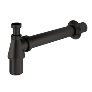 Sifão Regulável p/ Lavatório 30cm 1x11/2 Preto Fosco 1680BK Fani