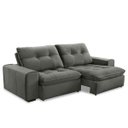 Ver imagem 1 de Sofá Burgos 2,10M - Cinza