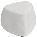 Ver imagem 1 de Puff Orgânico Decorativo 75cm Orbis Bouclé Cinza Claro - Nexta Casa