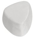 Ver imagem 7 de Puff Orgânico Decorativo 75cm Orbis Bouclé Cinza Claro - Nexta Casa