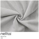 Ver imagem 5 de Puff Orgânico Decorativo 75cm Orbis Bouclé Cinza Claro - Nexta Casa