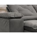 Ver imagem 5 de Sofá Retrátil Reclinável 2,00 M Cinza 202 Athenas