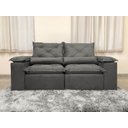 Ver mais imagens de Sofá Retrátil Reclinável 2,00 M Cinza 202 Athenas