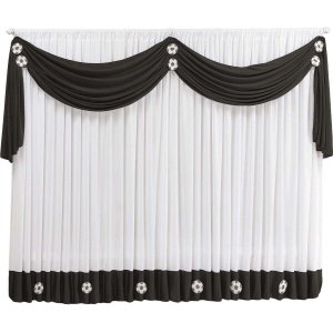 Cortina Futebol Infantil Para Quarto De Menino:preto