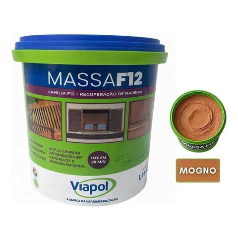Massa F-12 Mogno 1.65kg Viapol