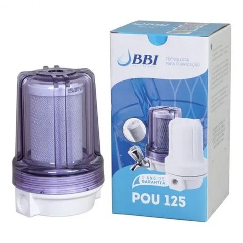 Filtro para Ponto de Uso Bbi Transparente F125tr 5 + 3 Refis Extra Cor Transparente Voltagem Não Se