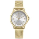 Ver imagem 1 de Relógio Technos Feminino Ref: 2035mve/1k Elegance Dourado