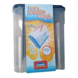 Porta Sabão Em Pó Com Dosador Econômico 1,8Kg Plasútil - 1