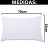 Kit 4 Protetor Impermeável de Travesseiro 100 Silencioso de Malha Premium 50x70cm - Bf Colchões - 6