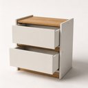 Ver imagem 4 de Mesa de Cabeceira 2 Gavetas Duo 475 MDP Byhouse