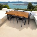 Ver imagem 6 de Tampo de Mesa Madeira Setup Escritório 160x90cm:tampo de Teca