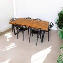 Ver imagem 7 de Tampo de Mesa Madeira Setup Escritório 160x90cm:tampo de Teca