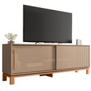 Ver imagem 6 de Bancada Rack para Tv até 65 Polegadas Jace Marrom Caemmun