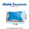 Travesseiro Gelflex Nasa Alto Duoflex 50x70cm - 2