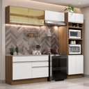 Ver imagem 1 de Cozinha Completa 270012 com Armário e Balcão Rustic/branco