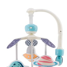 Mobile Musical Dican 2556 para Carrinho e Berço Tema Espacial - 2