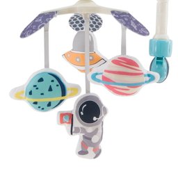 Mobile Musical Dican 2556 para Carrinho e Berço Tema Espacial - 3