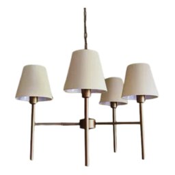 Lustre Estilo Tocheiro 4 Braços - 1