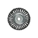 Ver imagem 1 de Escova Circular Torcida Aço Torcida Carbono 150mm Mtx