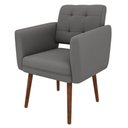 Ver imagem 2 de Poltrona Decorativa Stella em Veludo – Just Time