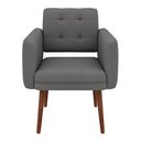 Ver imagem 3 de Poltrona Decorativa Stella em Veludo – Just Time