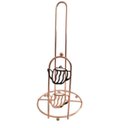 Ver imagem 1 de Porta Rolo Papel de Cozinha em Metal Rosé