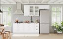 Ver imagem 7 de Cozinha Modulada Americana com 5 Peças Branco Hp - Henn
