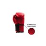 Luva Boxe Muay Thai Profissional E Iniciantes Vermelha 10Oz - 2