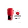 Luva Boxe Muay Thai Profissional E Iniciantes Vermelha 10Oz - 3