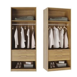 Guarda-Roupa Modular 80cm com Portas Reflecta e Gaveteiro Jade CabeCasa MadeiraMadeira - 7