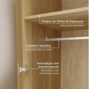 Ver imagem 6 de Guarda-Roupa Modular 80cm com Portas Reflecta e Gaveteiro Jade CabeCasa MadeiraOriginals