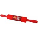 Ver imagem 1 de Rolo Para Massa Profissional Silicone Vermelho