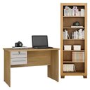 Ver imagem 1 de Mesa para Computador Byte e Multiuso Flex Cinamomo Off White - Valdemóveis