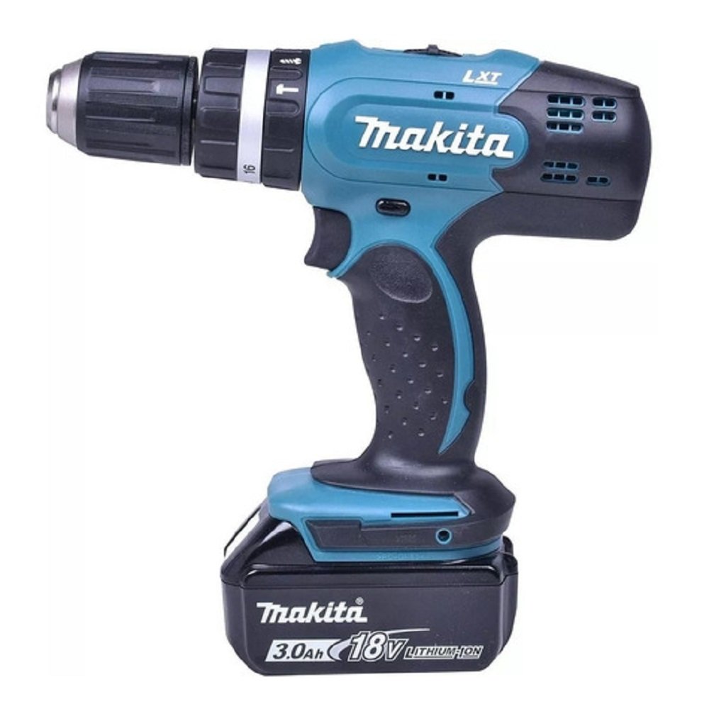 FURADEIRA PARAFUSADEIRA IMPACTO 18V MAKITA + KIT | MadeiraMadeira