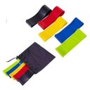 Ver imagem 5 de Kit 5 Faixas Elásticas Mini Band Com 5 Níveis Fisioterapia