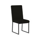 Ver imagem 2 de Kit 6 Cadeiras para Mesa de Jantar Base Industrial Preto Balaqui Cor:preto
