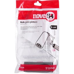 Rolo para pintura espuma 09cm com suporte - Nove54 - 4
