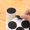 Ver imagem 1 de PROTETOR MOVEIS DE BORRACHA ADESIVO CADEIRAS SOFÁS 54 PÇS