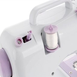Máquina de Costura Elétrica Portátil 12 Pontos Compact Bivolt 110V 220V Zig Zag - 7
