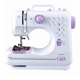 Máquina de Costura Elétrica Portátil 12 Pontos Compact Bivolt 110V 220V Zig Zag - 1