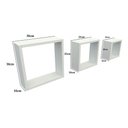 Ver imagem 5 de Kit Manicure Mesa, Carrinho, Estante Esmalte, Trio De Nichos