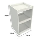 Ver imagem 4 de Kit Manicure Mesa, Carrinho, Estante Esmalte, Trio De Nichos