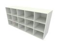 Ver imagem 2 de Armário Colmeia Horizontal M5 100%mdf Estante Prateleira