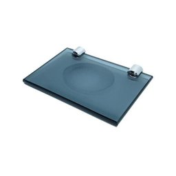 Acessórios Para Banheiro Em Vidro Fumê - Kit 5 Peças C601 - 2