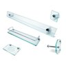 Acessórios Para Banheiro Em Vidro Incolor - Kit 5 Peças C600 - 1