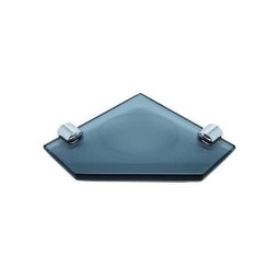 Acessórios Para Banheiro Em Vidro Fumê - Kit 5 Peças C603 - 2