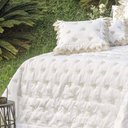Ver imagem 3 de Kit Cobre Leito Sensualle Casal King 5 Peças Percal 400 Fios 100% Algodão - Branco
