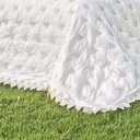 Ver imagem 2 de Kit Cobre Leito Sensualle Casal King 5 Peças Percal 400 Fios 100% Algodão - Branco